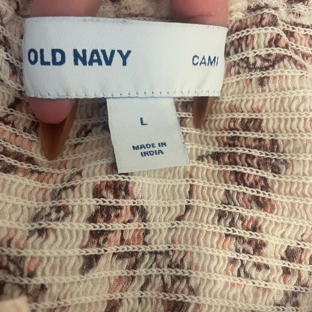Old Navy Floral Print Women's Dress Size Large Sun Dress - Picture 6 of 6
